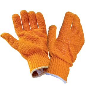 Scan Gripper Gloves with PVC Webbing Palm - Stone Builders Merchants