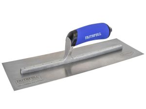 Faithfull Prestige Stainless Pre-Worn Plastering Trowel 350 x 120mm - Stone Builders Merchants