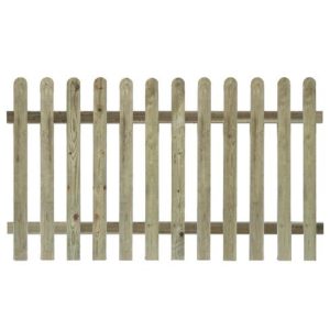 Rounded Top Picket Fence - Stone Builders Merchants