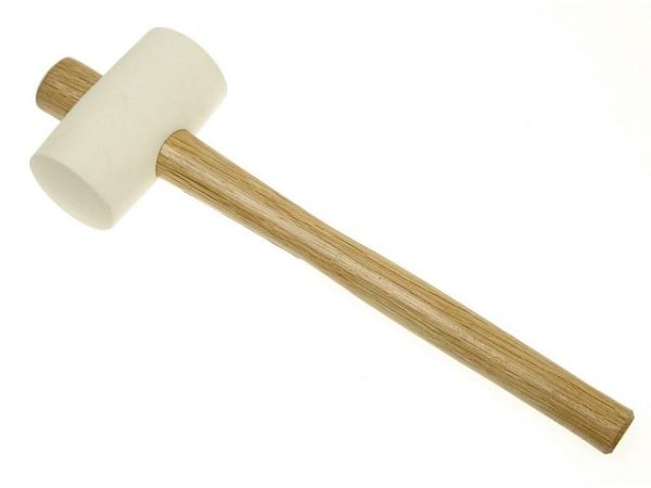 Faithfull Rubber Mallets - White - Stone Builders Merchants