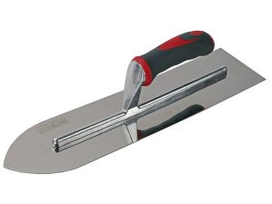 Faithfull Soft-Grip Flooring Trowel Stainless Steel - Stone Builders Merchants