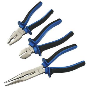 Soft-Grip Plier Set - 3 Piece - Stone Builders Merchants