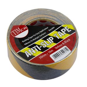 Anti-Slip Tape - Yellow & Black - Stone Builders Merchants