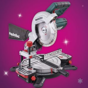 Metabo Laser Cut Mitre Saw 216mm 230V - Stone Builders Merchants