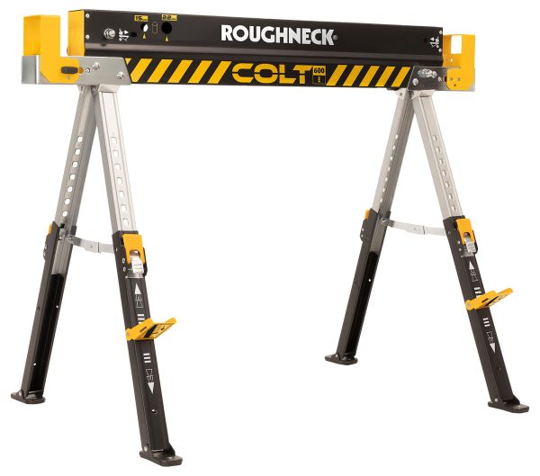 Roughneck 35-601 Colt Folding Steel Sawhorse Trestle - Stone Builders Merchants